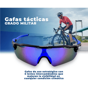 Tecno Israel - Gafas Tacticas GT-A01TECN | Azul