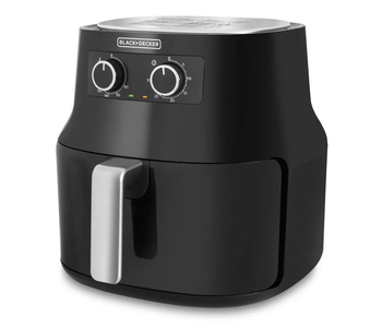 Black & Decker - Air Fryer  HF4004B 4 Litros | Negro