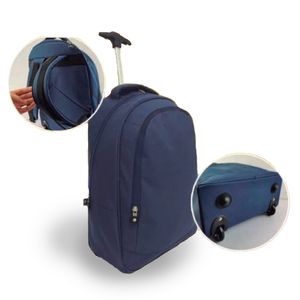 Belia - Mochila con Ruedas Urban | Azul