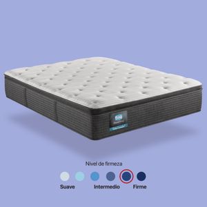 Simmons - Colchón Erica Luxury 1.5 Plazas Pillow Top Firmeza Intermedia