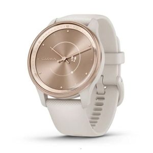 Garmin - SmartWatch Vivomove Trend || White Cream Silicone