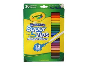 Crayola - Marcadores sup x20 Crayola