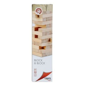 Cayro - Juego block & block clasico de madera