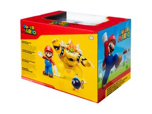 Jakks Pacific - Set figura Nintendo Mario vs Bowser Dior