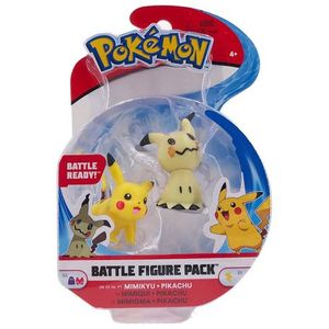 Jazwares - Set figuras pokemon battle pack