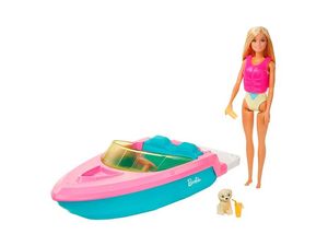 Mattel - Muñeca Barbie con bote