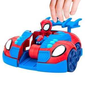 Jazwares - Vehiculo 2 en 1 spidey