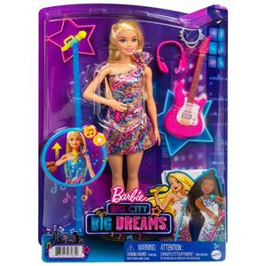 Mattel - Muñeca Barbie Cantora Big Dreams