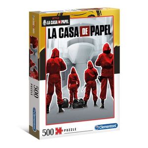 Clementoni - Rompecabezas 500 piezas La Casa de Papel