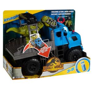 Mattel - Camión Jurassic World Dino Riot Imaginext