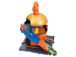 Mattel - Playset Hot Wheels City Tienda de Hamburguesas
