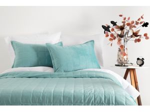 Kalido - Cobertor Basics Sakura Llano Queen | Aqua