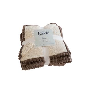 Kalido - Cobija Artico Sherpa Full | Café