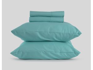 Kalido - Sábana Basics Microfibra Twin | Menta