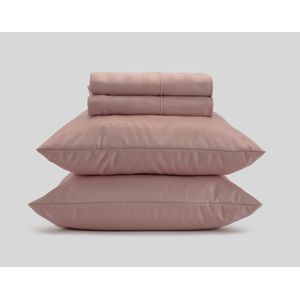 Kalido - Sábana Basics Embossed Twin | Rosa