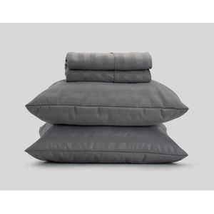 Kalido - Sábana Basics Embossed Queen | Gris