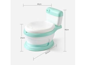 Úpale - Inodoro para Bebé ZBQ0010 | Verde/Blanco