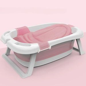 Úpale - Bañera para Bebé con mall delgada B04 | Rosado