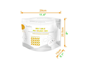 Úpale - Bolsas de esterilización en microondas | Blanco