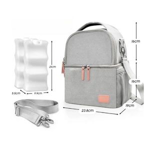 Úpale - Bolso Térmico + 2 pilas hielo | Gris