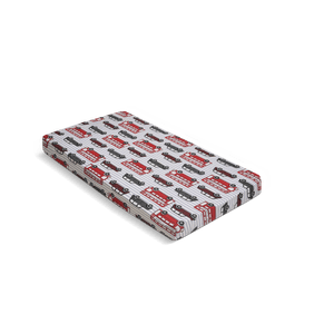 Chaide - Sábana ajustable X2 70X140 Antiasfixia niño | Blanco Carros