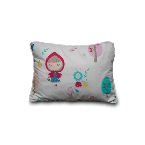 Chaide - Almohada Fibra Kids Niña | Blanco Gatos