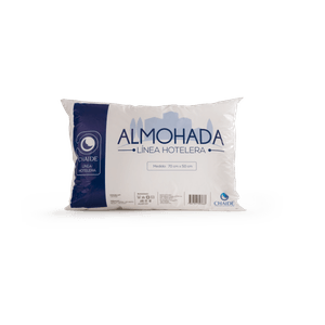 Chaide - Almohada Hotelera 70X50 | Blanco