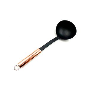 Home Elements - Cucharón Nylon Mango de Acero