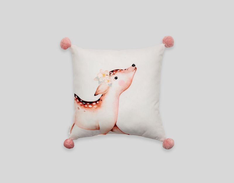 COJIN-KIDS-40X40-DEER-FOREST-BAMBI-BEIGE