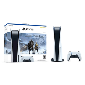 Sony - Consola PS5 Versión Disco God Of War | Blanco
