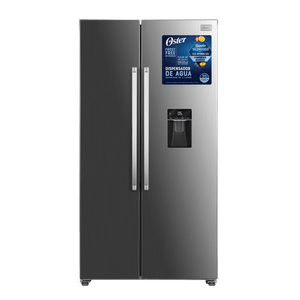 Oster - Refrigeradora Side by Side OS-SBS21SSEHD Gris | 518 Litros