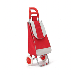 Laurie - Carro de compras plegable 2 ruedas | Rojo