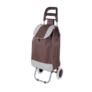 Laurie - Carro de compras plegable 2 ruedas | Café
