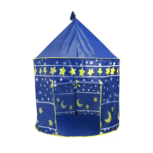 Laurie - Carpa niños Cstillo Plegable | Azul