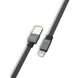 Stuffactory - Accesorios Celular Cable usb a lightnigh | Negro