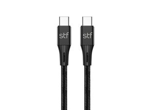 Stuffactory - Accesorios Celular Cable tipo C a tipo C3A | Negro