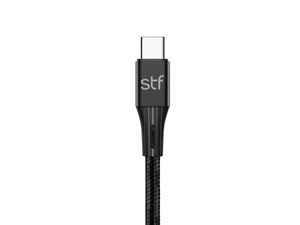 Stuffactory - Accesorios Celular Cable tipo C a tipo C3A | Negro