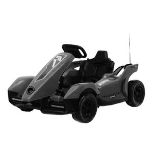 Hardoom - Go Kart Eléctrico Kartred  para niños| Gris
