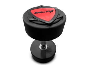 Active Life - Mancuerna Redonda Tpu 25LB | Negro/Rojo
