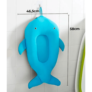 Upale - Malla Ballena Acolchada para Baño | Celeste