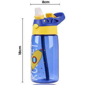 Upale - Termo para Bebe Plastico Cohete 500ML | Amarillo
