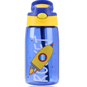 Upale - Termo para Bebe Plastico Cohete 500ML | Amarillo