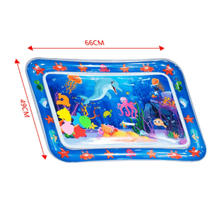 Upale - Alfombra  de Agua Playa Delfin Estimulacion Temprana | Celeste