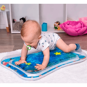 Upale - Alfombra  de Agua Playa Delfin Estimulacion Temprana | Celeste