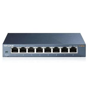 Tp-Link - Switch 10/100 DE ESCRITORIO 8 PTOS | Negro