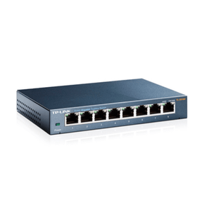 Tp-Link - Switch GIGABIT METALICO 8 PTOS | Negro