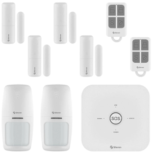 Steren - Sistema de Seguridad Inteligente WIFI SHOME-2100 | Blanco