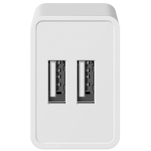 Steren - Accesorios Celular Cargador USB DOBLE ELI-713 | Blanco