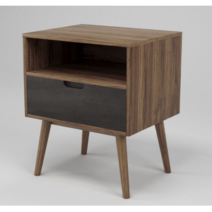 Velador MX Muebles FERRARA 1C-MD | Café