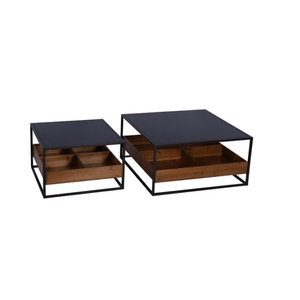 Mesa de Centro MX Muebles BANGKOK-MD | Negro